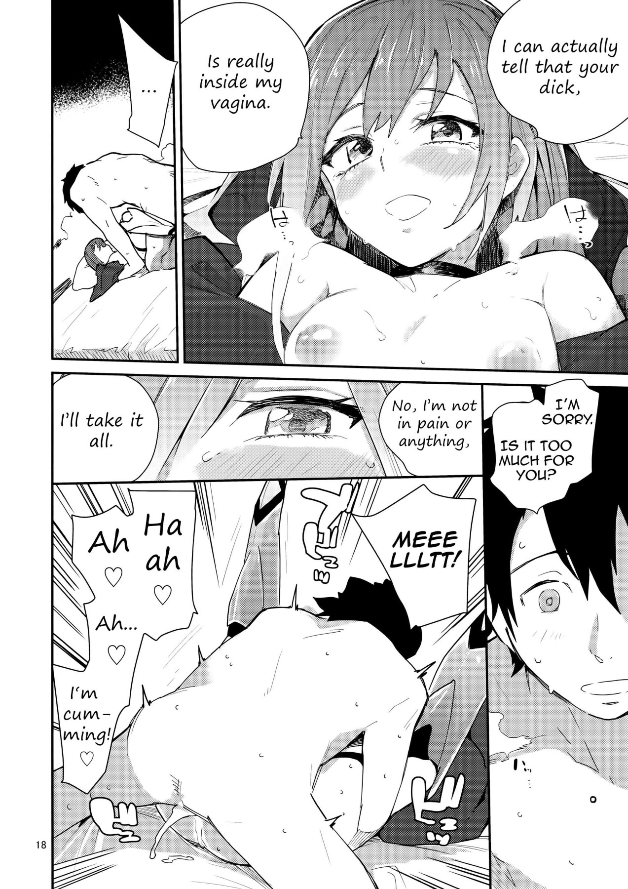 Hentai Manga Comic-Melt Can't Feel Anything-Read-17